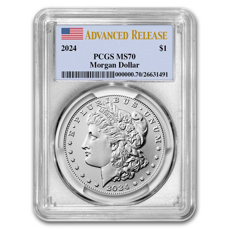 2024 Silver Morgan Dollar MS-70 PCGS (Advanced Release) | eBay